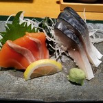 築地玉寿司 - サーモンと〆鯖