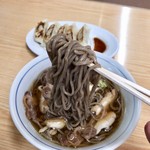 いろは本店 - 肉そばアップ