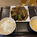 中華ダイニングワクス - 本日のランチセット麻婆茄子950円