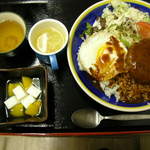 札幌市厚別区役所 食堂 - 昼食膳（600円）
