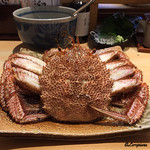 Kakashiya - 750㌘超の毛蟹 姿造り