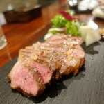 hikari-yurari - 京都ポーク肩ロースのステーキ3,200円