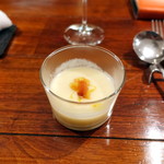 hikari-yurari - 三年熟成の生ハムを添えた新玉ネギスープ＠500円