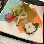 Hoteru Sekifuu - 鯛！木の芽ソースが美味しい！