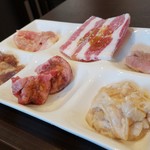 Shimadaya - 島田屋焼肉御膳(1200円税)です。