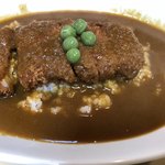 やなせ支店 - 揚げたてカツカレー。