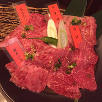 焼肉ぽんが 田町店 - 赤身盛り合わせ