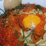 塩そば専門店 桑ばら - イクラの和えそば（裏そば）