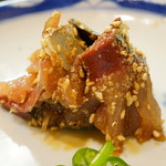 鮨松榮 - 胡麻鯖 生唐辛子
