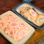 丸千葉 - ◉あんこう鍋に白子と牡蠣を追加してもらいました