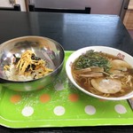 たまちゃん - ラーメンビビンバ定食850円