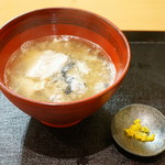 鮨松榮 - あら汁