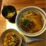 うどんと野菜　御大 - ランチ、うどんとかき揚げ丼