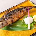 Grilled special mackerel directly from Taiko Fisheries