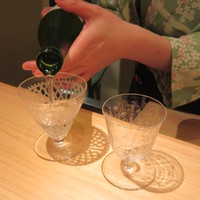 御料理 まつ山 - グラス、贅沢！