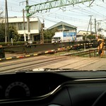 橋場食堂 - 貨物列車、早く行って、早く食べたい