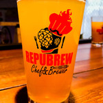 リパブリュー - バラエティ豊かなクラフトビールが20タップ