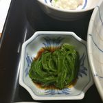 銀座 すが家 - めかぶポン酢醤油