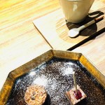 リョウリヤ ステファン パンテル - プティフールも渋いどすなぁ。。。(๑>◡<๑)