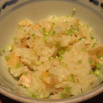 酒事と飯事 黄瀬戸 - おしのぎ 浅蜊のご飯