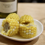 波へい - とうもろこしのオデン