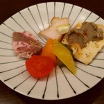 里葉亭 - おつまみプレート