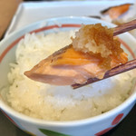 デニーズ - 《焼鮭定食（ごまドレ豆腐サラダ）》税込592円