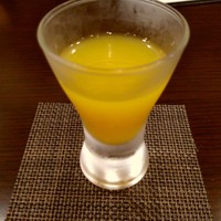 里葉亭 - 食前酒(みかん酒)