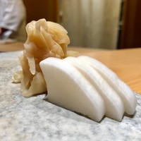 鮨 つぼみ - 2019.3.  ガリとつぼみ漬け