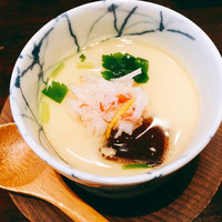かに道楽 横浜店 - かに茶碗蒸し