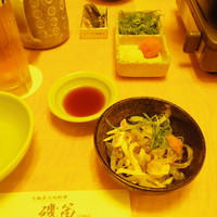 個室ふぐかに料理 磯笛 - 「湯引き」2019年夏初月