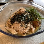 蘭々の湯 - 梅しそ冷やしラーメン(¥680)