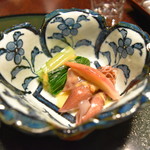 離れの宿　よもぎ埜 - 潤井とホタルイカの酢の物