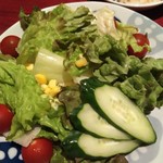 Yakiniku Sakagyuu - 野菜サラダ　盛り多し