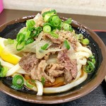 うどん屋 まつはま - 肉ぶっかけ小 美味