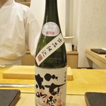 あま木 - 冷酒・広島県 桜吹雪 大吟醸 生：フルーティーで、深い味わいです。　　　　　　2019.04.06