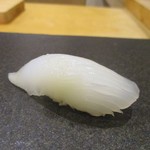 あま木 - アオリイカ：塩で カボスを一振りしてあります。　　　　　　2019.04.06