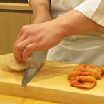 あま木 - 平貝 と 赤貝。　　　　　　2019.04.06