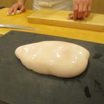 あま木 - 篠島のトラフグの白子。　　　　　　2019.04.06