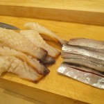 あま木 - 篠島のミル貝、大阪湾のいわし。　　　　　　2019.04.06