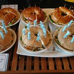 ガーデンラウンジ - 豚こましゃぶとザーサイベーグル