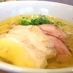 麺屋一燈 - 地鶏そば・塩 1000円