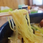 Tamayama Shokudou - 麺のアップ