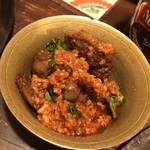 ダルバート食堂 - 砂肝のチョエラ