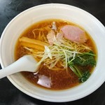 手打 焔 - ラーメン。手打ち麺がまた美味い。