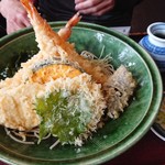 手打道場 高砂 - 海老おろしそば(税込1,030円)