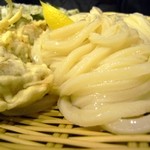 手打うどん すみた - かしわざるうどん