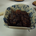 桂城 - 鯨の煮付けです。幸運にもサービスで出して貰えました。(2008.12)