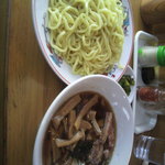 一福 - つけそばダブル 800円