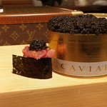 鮨 尚充 - ねぎとろキャビア